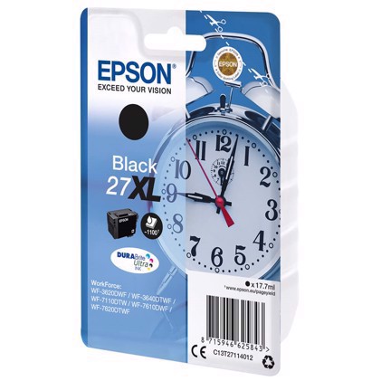 Epson T2711 Zwart Inktcartridge XL