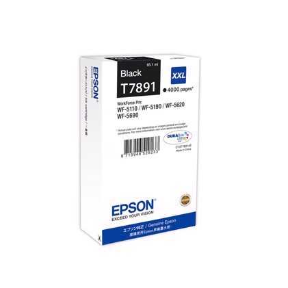 Epson T7891 Zwarte Inktcartridge XXL