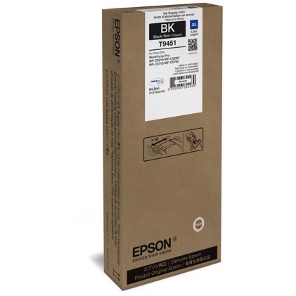 Epson WorkForce-serie inktpatronen XL Black - T9451