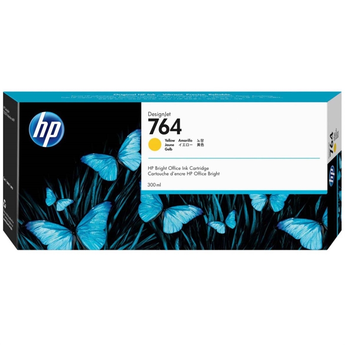 HP 764 yellow patroon, 300 ml