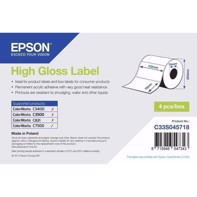 High Gloss Label - gestanste etiketten 102 mm x 76 mm (1570 etiketten)