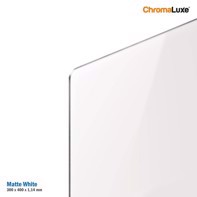 ChromaLuxe Photo Panel - 300 x 400 x 1,14 mm Matte White Aluminium