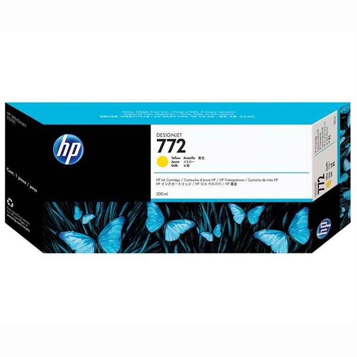 HP 772 yellow patroon, 300 ml