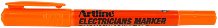 Artline elektriciens marker oranje