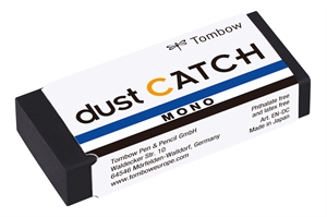 Tombow gummetje MONO dust CATCH 19g zwart