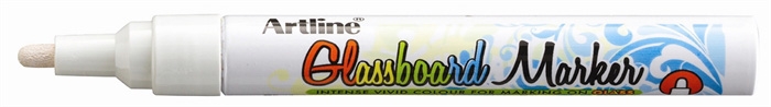 Artline Glastavlemarker 2.0 wit