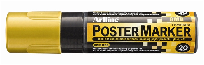 Artline Poster Marker 20 goud