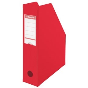 Esselte Tijdschriftensorteerder Vivida PVC A4 70mm rood