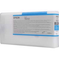 Epson Cyan T6532 - 200 ml blækpatron til Epson Pro 4900