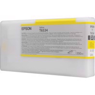 Epson Yellow T6534 - 200 ml blækpatron til Epson Pro 4900