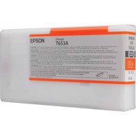Epson Orange T653A - 200 ml blækpatron til Epson Pro 4900