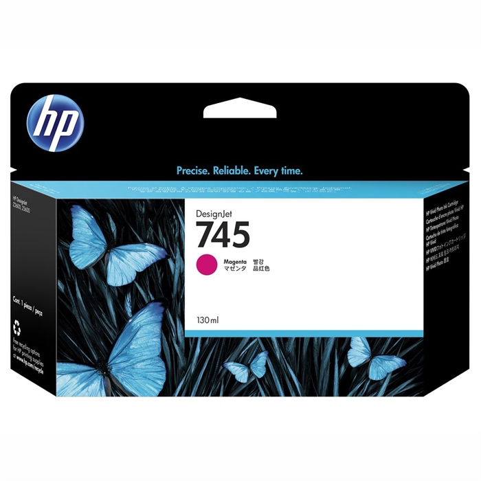 HP 745 magenta patroon, 130 ml