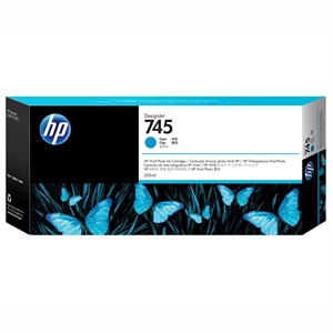 HP 745 cyan patroon, 300 ml