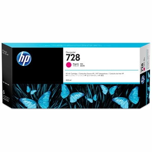 HP 728 300-ml Magenta DesignJet patroon