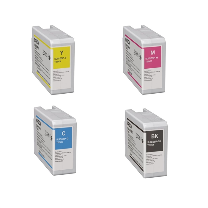 Volledige set inkt voor Epson CW-D6000/6500