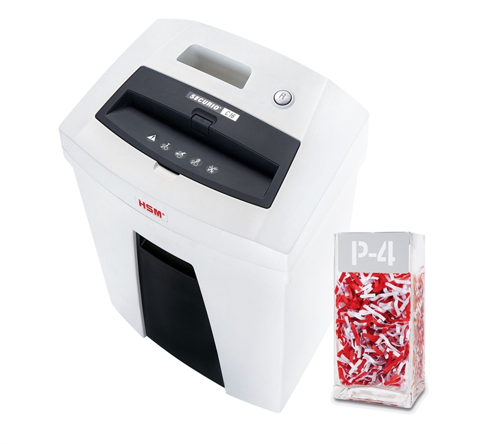 HSM Securio shredder C16 P4 4x25 confetti.