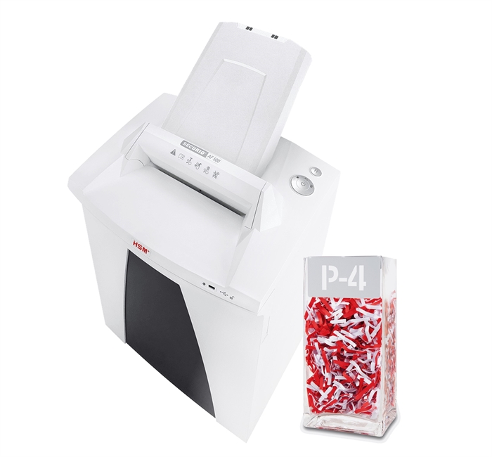 HSM Securio shredder AF500 Auto P4 4,5x30 confetti