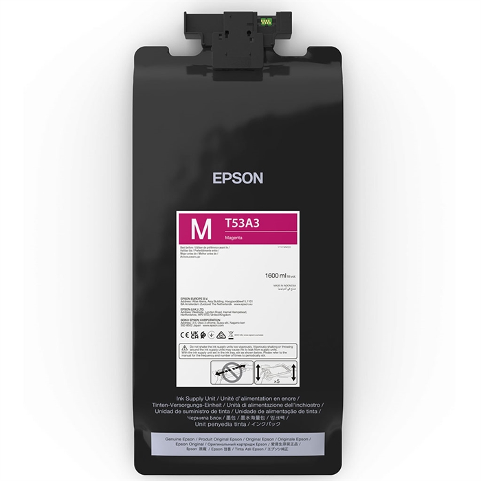 Epson inktzak Magenta 1600 ml - T53A3