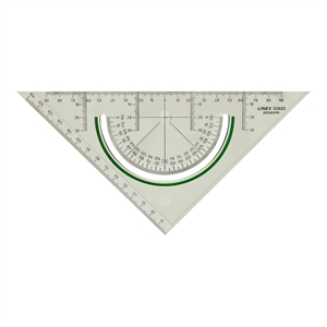 Linex geometrietrekhoek super serie 22cm S2622
