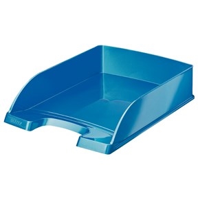 Leitz Briefbakje Plus WOW stapelbaar blauw