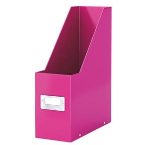 Leitz Tijdschriftenopberger Click&Store WOW A4 roze.