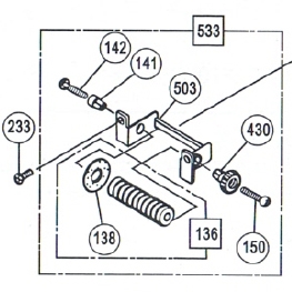 M1000 onderdelenpakket - 533