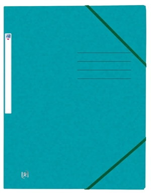 Oxford File+ Map A4, Aqua