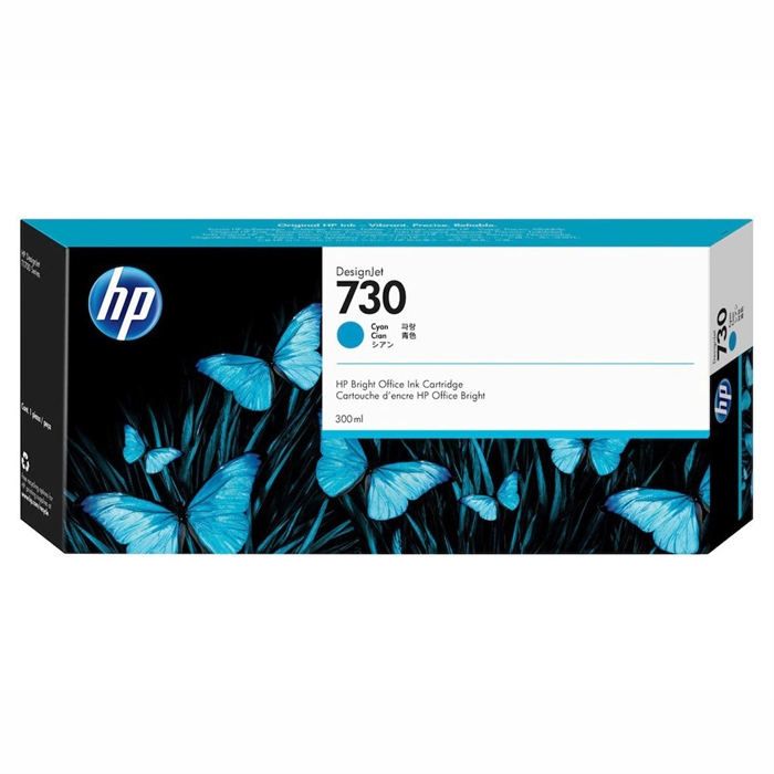 HP 730 300-ml Cyan DesignJet patroon