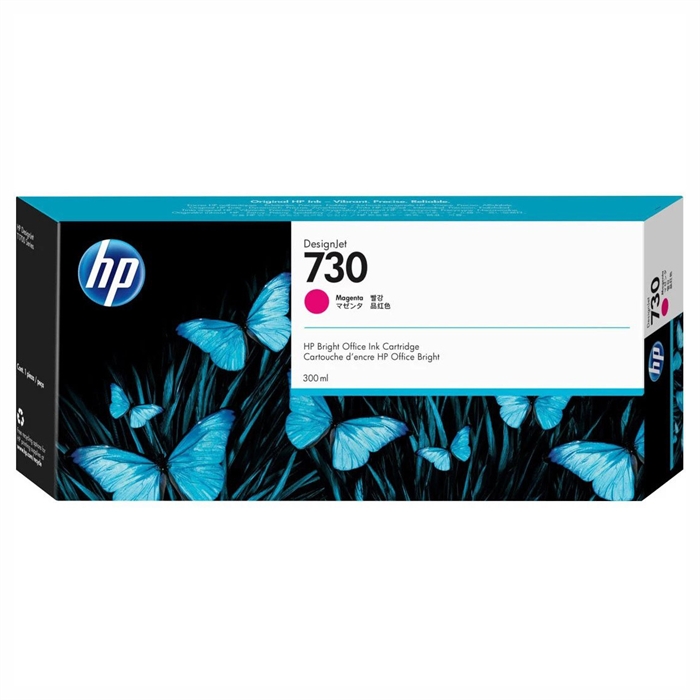 HP 730 300-ml Magenta DesignJet patroon