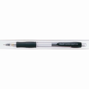 Pilot Stiftblyant Super Grip 0,5 zwart