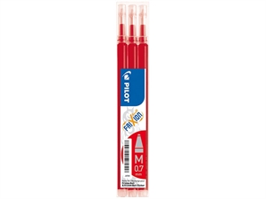 Pilot Frixion Clicker 0,7 navulling rood (3)