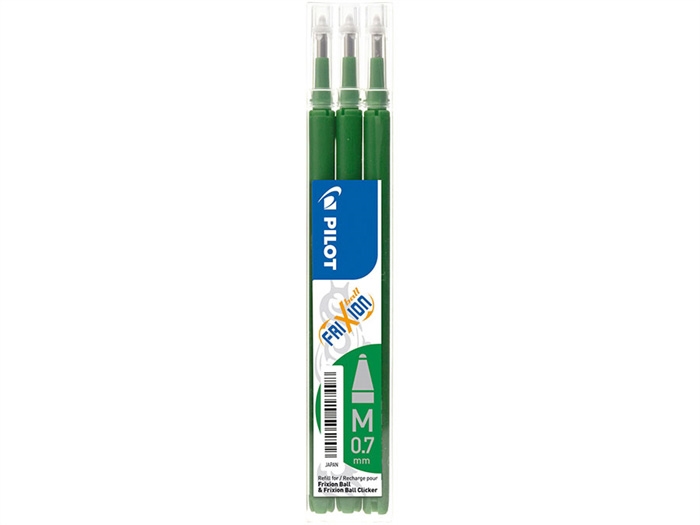 Pilot Frixion Clicker 0,7 navulling groen (3)