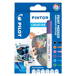 Pilot Marker Pintor Fine Creative 1,0 assortiment (6)