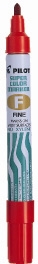 Pilot Marker Super Color rond 1,0mm rood