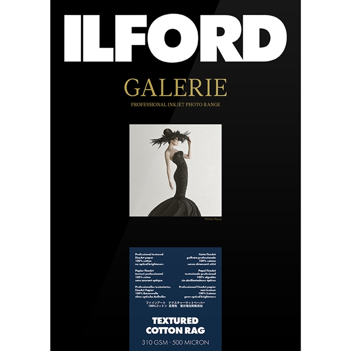 Ilford Textured Cotton Rag for FineArt Album - 330mm x 518mm - 25 st.