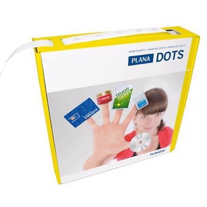 Gluepoint Dots - Boks med en rulle på 1.000 dots