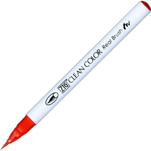 ZIG Clean Color Pensel Pen 020 fl. Rood