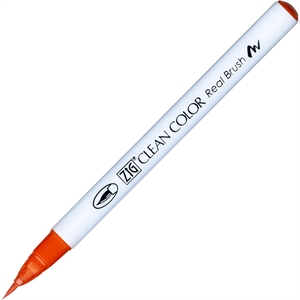 ZIG Clean Color Pensel Pen 023 fl. Skarlagensrood