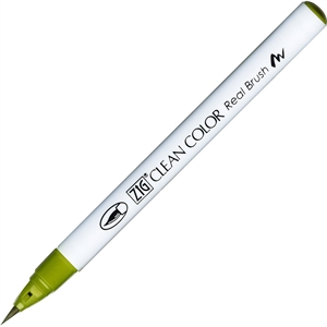 ZIG Clean Color Pensel Pen 046 fl. Mellemgrøn