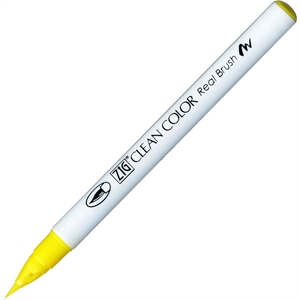 ZIG Clean Color Pensel Pen 051 fl. Citroengeel
