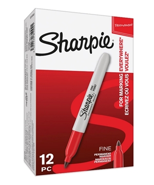 Sharpie marker fijn 1,0mm rood
