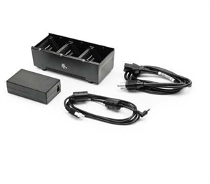 Zebra battery charging station, 3 slots