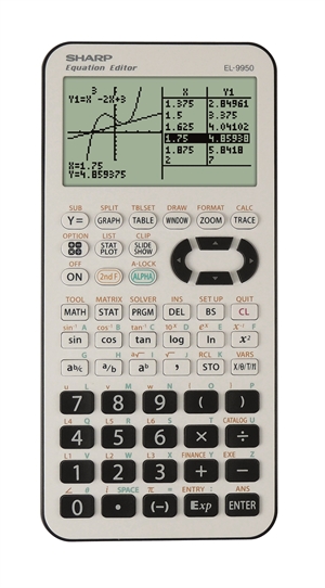 Sharp EL-9950G Grafische rekenmachine (EN/DE)