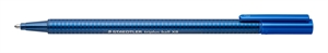 Staedtler Kogelpen Triplus met dop XB blauw