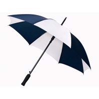 Umbrella Blue / White - Ø102 cm 58 cm Spokes