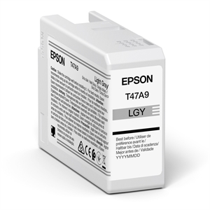 Epson Light Gray 50 ml inktpatronen T47A9 - Epson SureColor P900