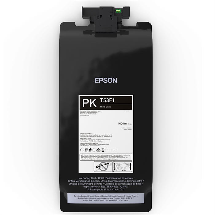 Epson inktzak Photo Black 1600 ml - T53F1