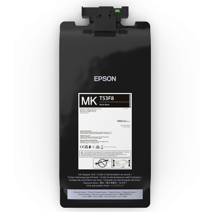 Epson inktzak Mat Zwart 1600 ml - T53F8