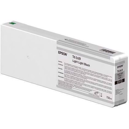 Epson T6369 Light Light Black - 700 ml blækpatron