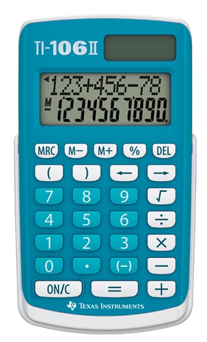 Texas Instruments TI-106 II Bas rekenmachine